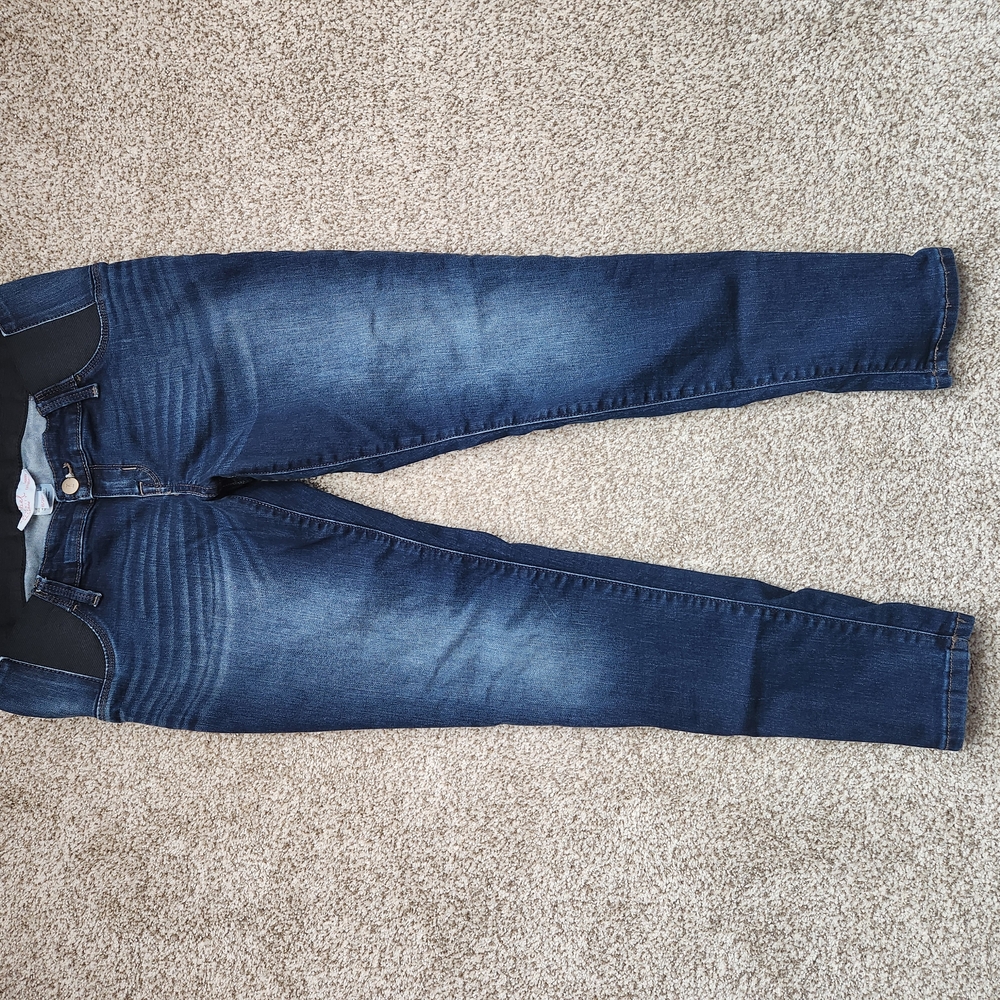 Women's Maternity Blue Jeans